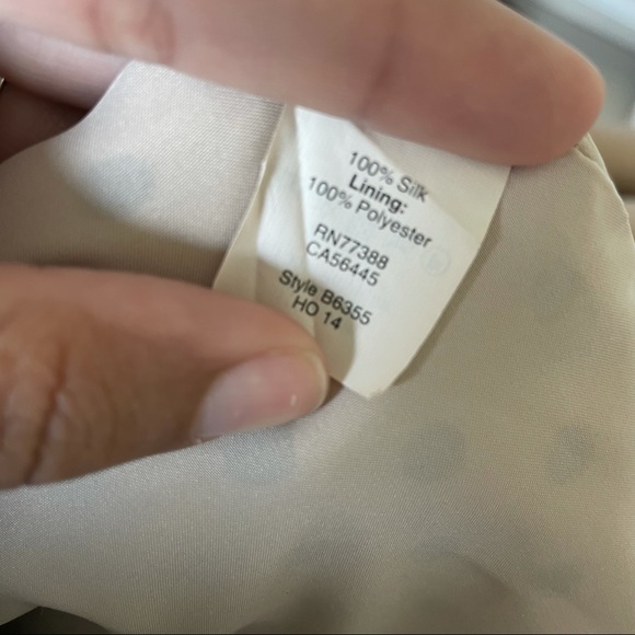 Madewell Silk Polka Dot Dress S EUC - Picture 7 of 7